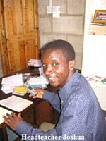 Joshua, Headteacher, Mikoroshoni Primary School 